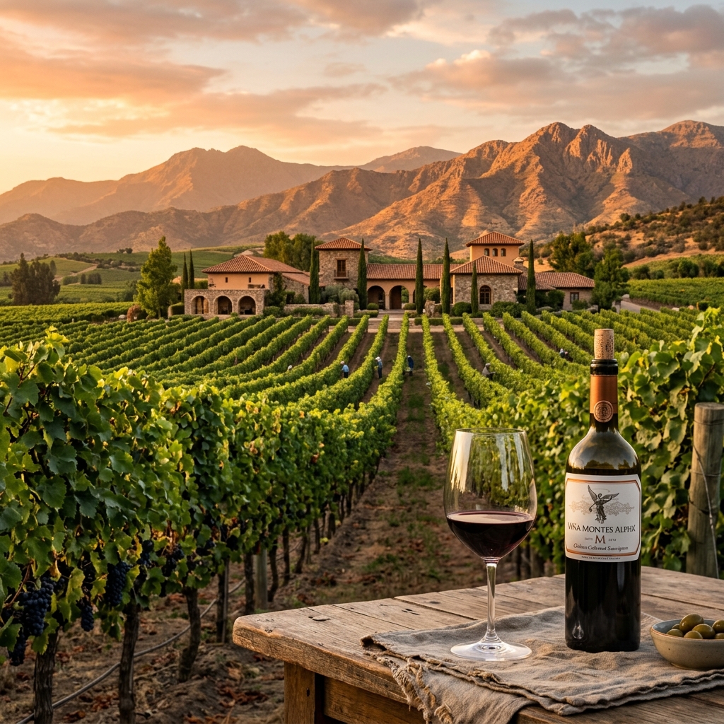 Viñedos de Viña Concha y Toro, Chile